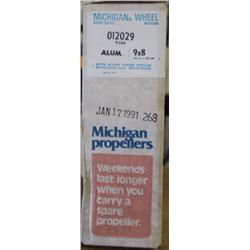 MICHIGAN 9 X 8 RH ALUMINUM PROPELLER