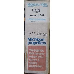 MICHIGAN 9 X 8 RH ALUMINUM PROPELLER