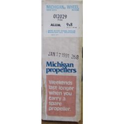 MICHIGAN 9 X 8 RH ALUMINUM PROPELLER