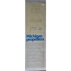 MICHIGAN 9 X 9 RH ALUMINUM PROPELLER