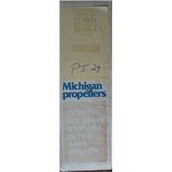 MICHIGAN 9 X 9 RH ALUMINUM PROPELLER