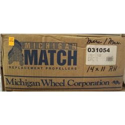 MICHIGAN 14 X 11 RH ALUMINUM PROPELLER