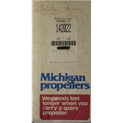 MICHIGAN 9.800 X 10.200 RH ALUMINUM PROPELLER