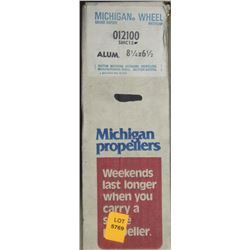 MICHIGAN 8-1/4 X 6-1/2 RH ALUMINUM PROPELLER