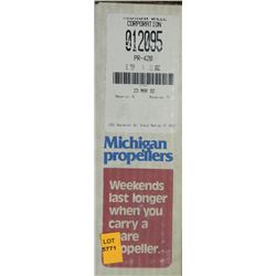 MICHIGAN 6.750 X 11 RH ALUMINUM PROPELLER