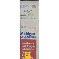 MICHIGAN 7-1/2 X 9 RH ALUMINUM PROPELLER