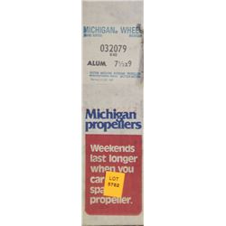 MICHIGAN 7-1/2 X 9 RH ALUMINUM PROPELLER