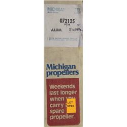 MICHIGAN 8-1/4 X 5 RH ALUMINUM PROPELLER