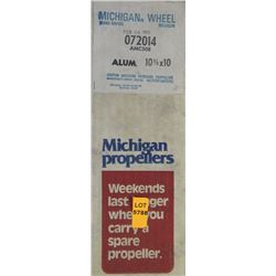 MICHIGAN 10-3/8 X 10 RH ALUMINUM PROPELLER