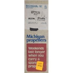 MICHIGAN 8-1/4 X 6 RH ALUMINUM PROPELLER