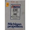 Image 1 : MICHIGAN 9.375 X 12 RH ALUMINUM PROPELLER