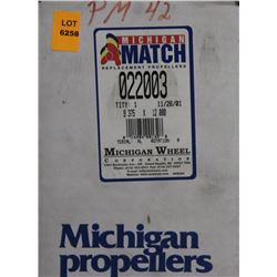 MICHIGAN 9.375 X 12 RH ALUMINUM PROPELLER