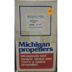 MICHIGAN 13-1/8 X 21 RH ALUMINUM PROPELLER