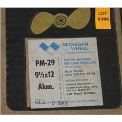 MICHIGAN 19-1/2 X 12 RH ALUMINUM PROPELLER