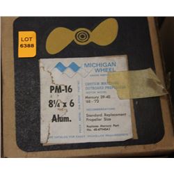 MICHIGAN 8-1/4 X 6 RH ALUMINUM PROPELLER