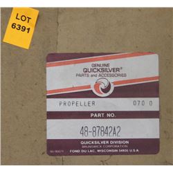 QUICKSILVER  RH ALUMINUM PROPELLER