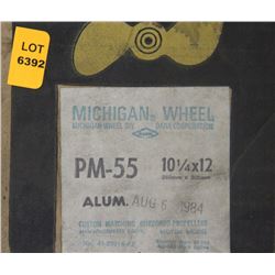 MICHIGAN 10-1/4 X 12 RH ALUMINUM PROPELLER