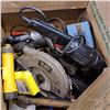 Image 2 : BOXES OF POWER TOOLS AND TOOLS