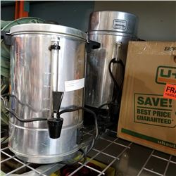 2 COMMERCIAL COFFEE PERCOLATERS