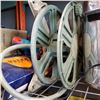 Image 1 : GARDEN HOSE REEL AND BREAD BOX