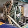Image 2 : GARDEN HOSE REEL AND BREAD BOX