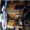 Image 1 : BOX OF 1/4" IRON CAP FITTINGS AND BOX OF 90 DEGREE 1-1/2" IRON ELBOW FITTINGS