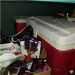 2 RED COOLERS