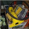 Image 2 : BOX OF CAMPING RELATED ITEMS AND SUPPLIES IN POOL FLOATING GLOBES