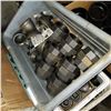 Image 2 : 3 TUBS OF IRON PLUGS, ADAPTER, AND ELBOW FITTINGS