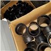 Image 2 : 3 BOXES OF ABS PIPE ADAPTERS, PLUGS, AND FITTINGS