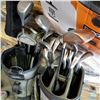 Image 2 : 2 BOXES OF GOLF CLUBS TAYLORMADE, DUNLOP, AND WILSON