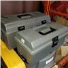 Image 2 : STEP TOOL BOX W/ EXTENSION CORD ON REED AND 2 TOOL BOXES