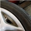 Image 3 : SET OF 4 YOKOHAMA 235/40 R18 TIRES ON 5 BOLT RIMS
