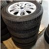 Image 1 : SET OF 4 GOOD YEAR ASSURANCE 215/60 R16 TIRES ON 5 BOLT FORD RIMS