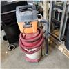 Image 1 : WET/DRY SHOP VAC ON WHEELS AND RIDGID SHOP VAC