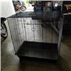 Image 2 : LARGE BLACK METAL BIRDCAGE