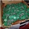 Image 2 : BOX OF 3" RING PLASTIC CAP OF ROOFING NAILS