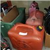 Image 1 : 3 RED GERRY CANS