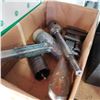Image 2 : BOX OF VINTAGE TOOLS W/ CARBIDE HOLE SAW DRILL BIT