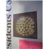 Image 2 : 1981 US PRESIDENT COIN - 39 PRESIDENTS, LIMITED EDITION ELECTROPLATED W/ 24KT GOLD SEN #1303
