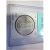 Image 2 : 1958 CANADIAN SILVER DOLLAR BC CENTENNIAL .800 SILVER