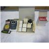 Image 1 : LOT OF LOUPES, COMPASS, AND 2 DIGITAL THERMO HYGRO METERS