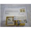 Image 1 : STERLING SILVER YELLOW GOLD PLATED 15 x 10MM GENUINE GREEN AMETHYST EARRINGS 10.07CTS W/ APPRAISAL $