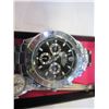 Image 2 : BLACK TRAY WITH REPRO ROLEX MENS WATCH AND LADIES VINTAGE RIDEAU WATCH