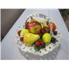 Image 1 : PORCELAIN BASKET OF PORCELAIN FRUIT