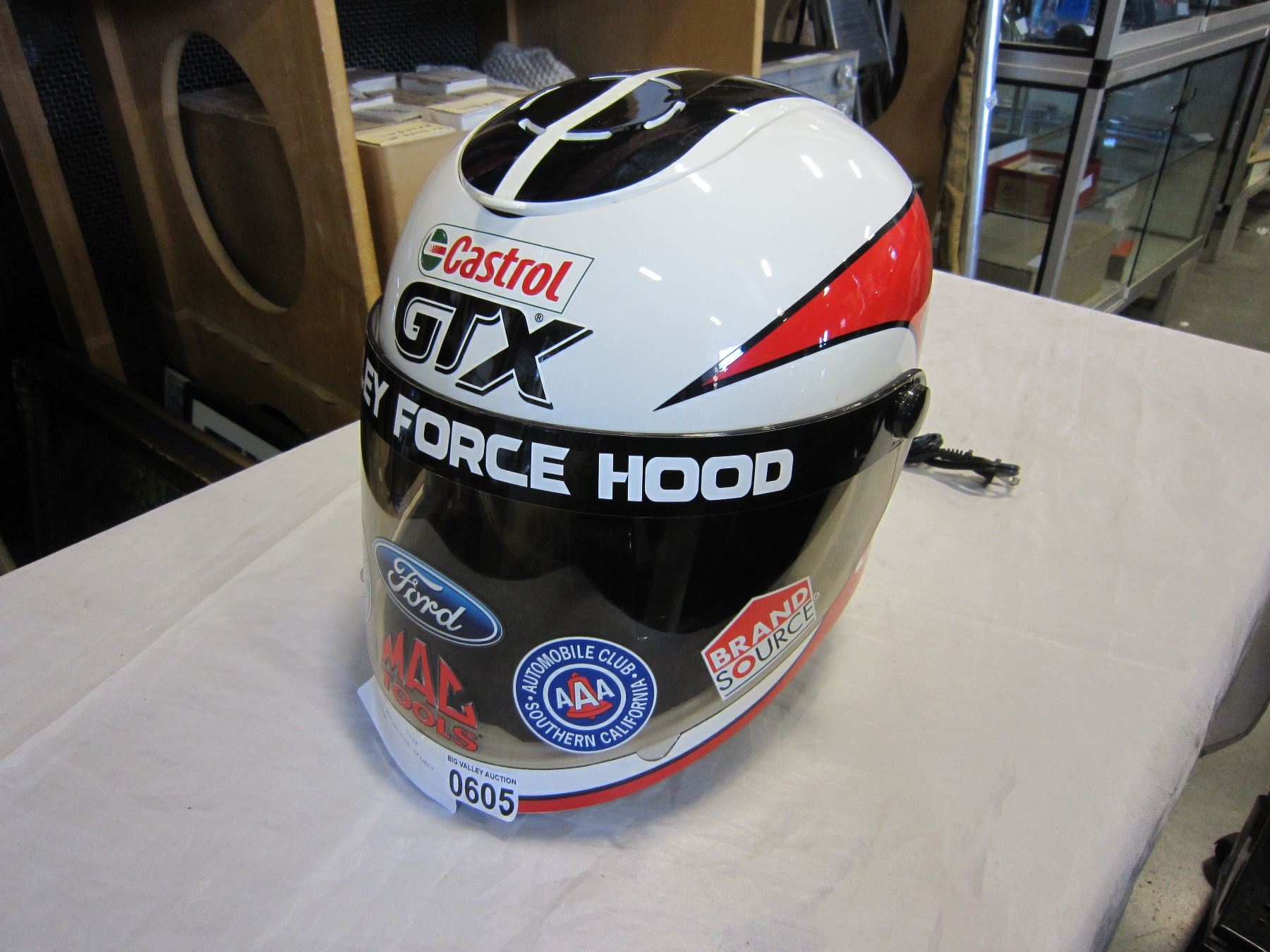 CASTROL GTX MOTORCYCLE HELMET COFFEE MAKER - Big Valley Auction
