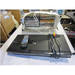 DVD PLAYER AND DVDS