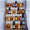 Image 1 : 32 BOTTLES OF 30ML E VAPE JUICE RERTAIL $20 EACH