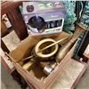 Image 1 : BOX OF BRASSWARE, VASES AND SIMPLY DIFFUSERS AROMATHERAPY