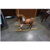 Image 1 : SAFETY FIRST HIGH CHAIR, ROCKING HORSE, AND CRIB SHEET SET